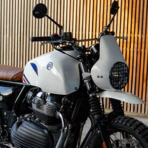 Tank Cover Rally Style for Royal Enfield Interceptor 650