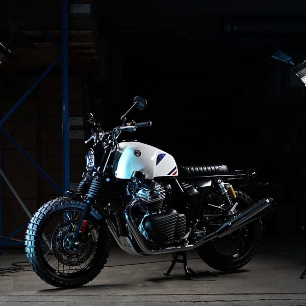 Short scrambler front mudguard Royal Enfield