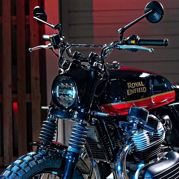 scrambler headlight led interceptor 650 royal enfield continental gt headlight cowl fairing