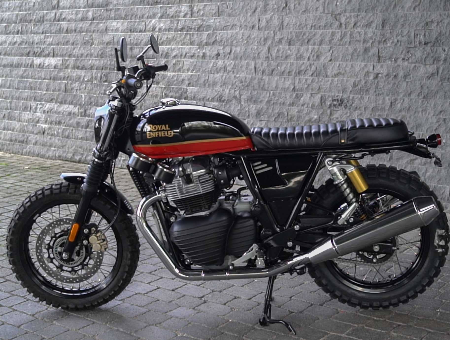 Modular seat kit Royal Enfield 650 scrambler Bonvent motorbikes Modular seat kit Royal Enfield 650 scrambler Bonvent motorbikes