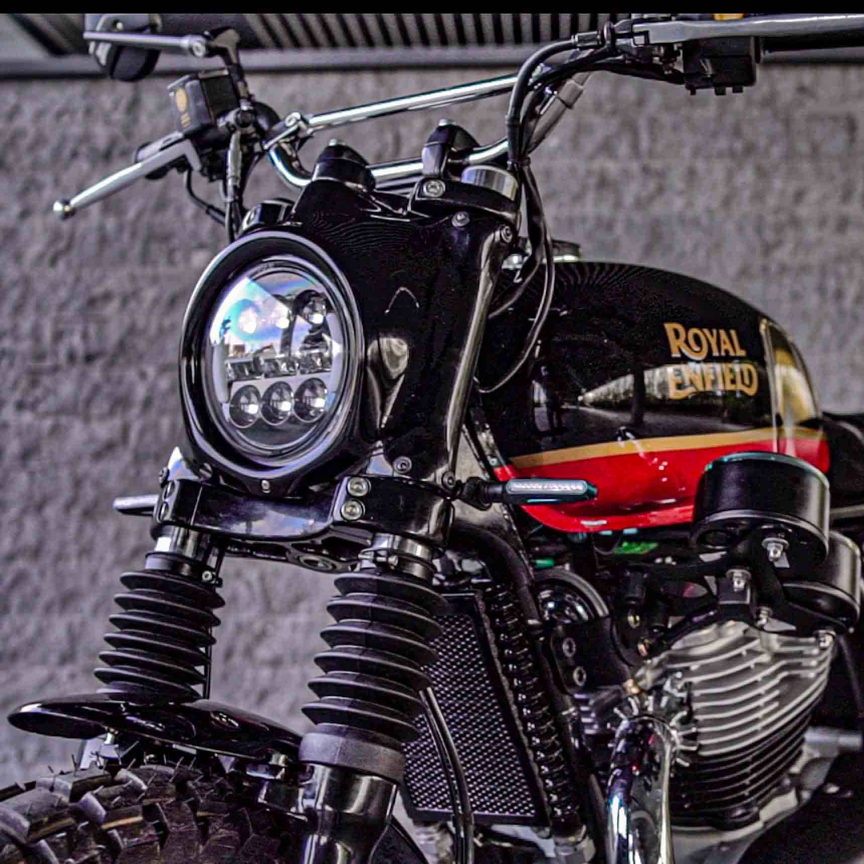 Modular seat kit Royal Enfield 650 scrambler Bonvent motorbikes Modular seat kit Royal Enfield 650 scrambler Bonvent motorbikes