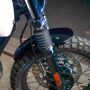 Short mudguard rear for Royal Enfield 650 series Plug Play