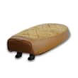 Seat flat classic brown suede Royal enfield Interceptor 650 continental gt 650