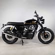 Seat flat classic Suede croco Royal enfield Interceptor 650 continental gt 650