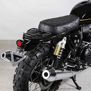 Modular seat kit royal enfield interceptor 650 continental gt 650 bonvent motorbikes plug and play custom seat mini luggage rack