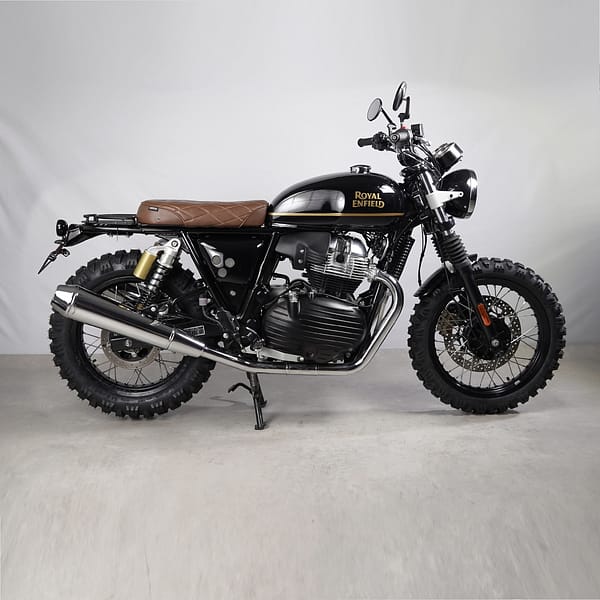 Modular seat kit royal enfield interceptor 650 continental gt 650 bonvent motorbikes plug and play custom seat mini luggage rack