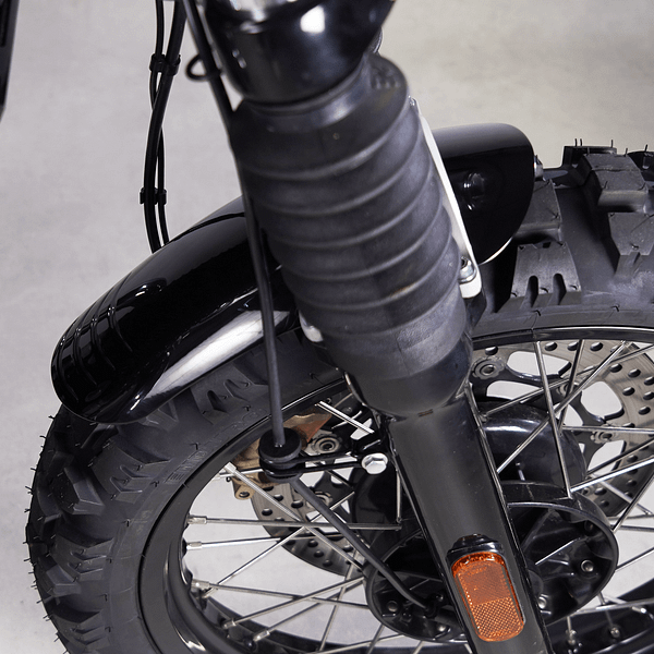 mini front mudguard for royal enfield interceptor 650 & continental gt 650 plug and play