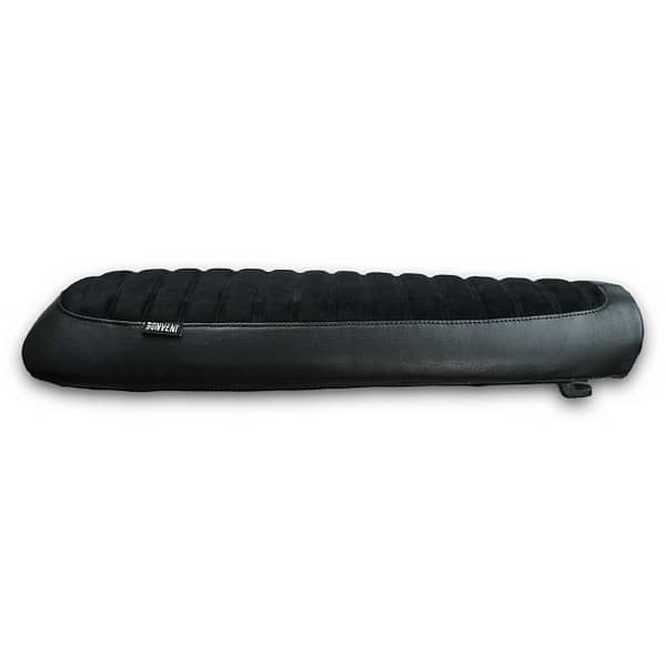 Seat Flat classic Black Suede Royal Enfield Interceptor 650 & Continental GT 650 ( All years) Plug&Play