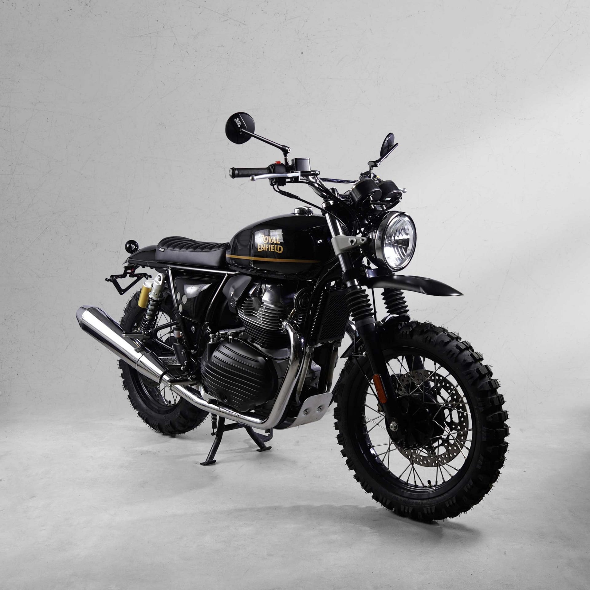 Desert scrambler kit Bonvent motorbikes Royal Enfield Interceptor 650 Continental GT 650 plug and play Custom Desert scrambler kit Bonvent motorbikes Royal Enfield Interceptor 650 Continental GT 650 plug and play Custom